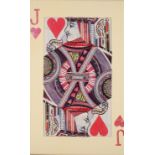 British School,  early 21st century-  Playing cards;  collages, three, each 85 x 55 cm. (3)