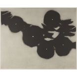 Donald Sultan,  American b.1951- Morning Glory, 1991; etching with aquatint on wove, initialled...