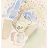 Anthea Craigmyle,  British 1933-2016 -  Vase;  watercolour on paper, signed with monogram lowe...