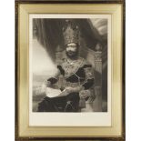 His Majesty Mahommed Shah of Persia, Proof state of a mezzotint by J. E. Coombs, after a painting...