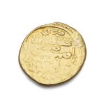 An Ilkhanid gold dinar, reign of Abu Sa'id (716-736AH/1316-1335AD),  type H, al-Basra 735AH/Khani...