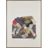 Ibrahim Hussein (Malaysian, 1936–2009) Sport Series Signed and dated lower right 'Ibrahim Husse...