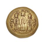 A Byzantine Empire Romanus IV Diogenes with Eudocia (1068-1071AD) gold nomisma, Constantinople mi...