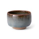 A Chinese Jun-type bowl 20th century Rising from short splayed foot to a deep U-shaped sides, c...