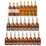 Remy Martin V.S.O.P, Cognac, seventeen bottles, together with Cognac Frapin V.S., five bottles; a...