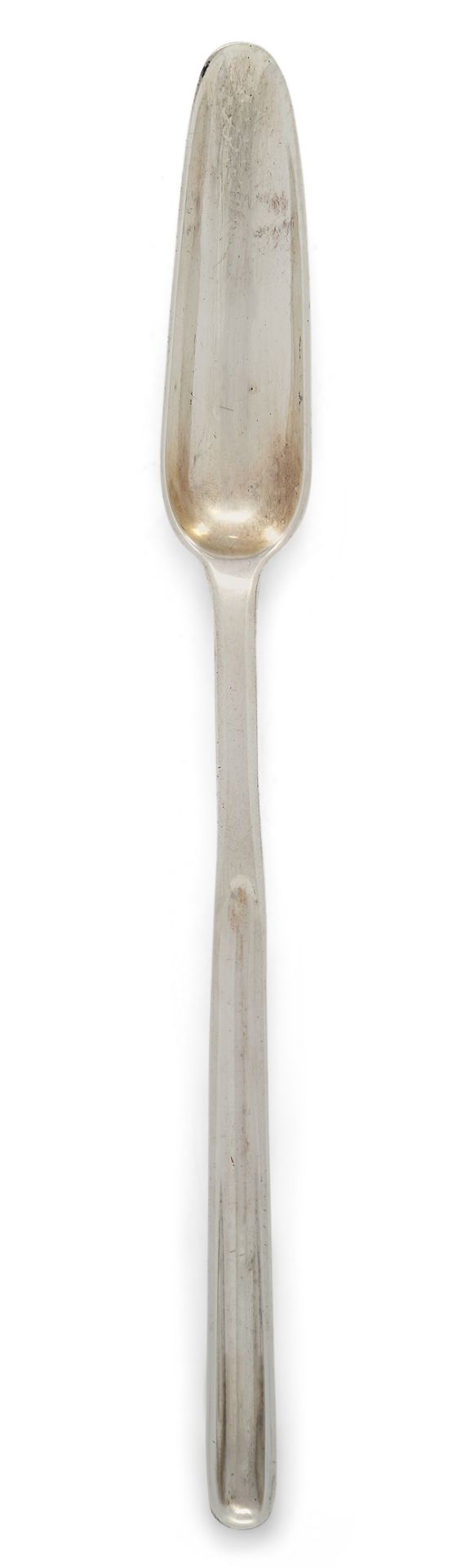 A George III silver marrow scoop, London, 1801, Thomas Dicks, of conventional form, no engraving,...