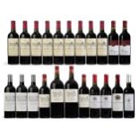 A selection of wines from Bordeaux, comprising: Château Saint-Nicolas, Fronsac, 2000, two bottles...