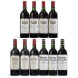 A selection of wines from Saint-Estèphe, comprising: Château de Pez Cru Bourgeois Exceptionnel, 1...