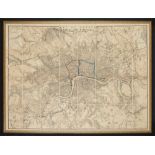 Stanford, Edward, Map of London With Its Postal Sub-Divisions, mid-late 19th century, part-hand c...