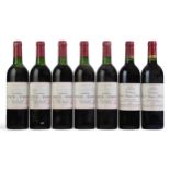 Château Lynch-Bages 5eme Cru Classé, Pauillac, 1985, five bottles, together with two bottles of C...