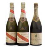 G. H. Mumm Cordon Rouge Brut, Champagne, 1966, two bottles, together with a single bottle of NV C...