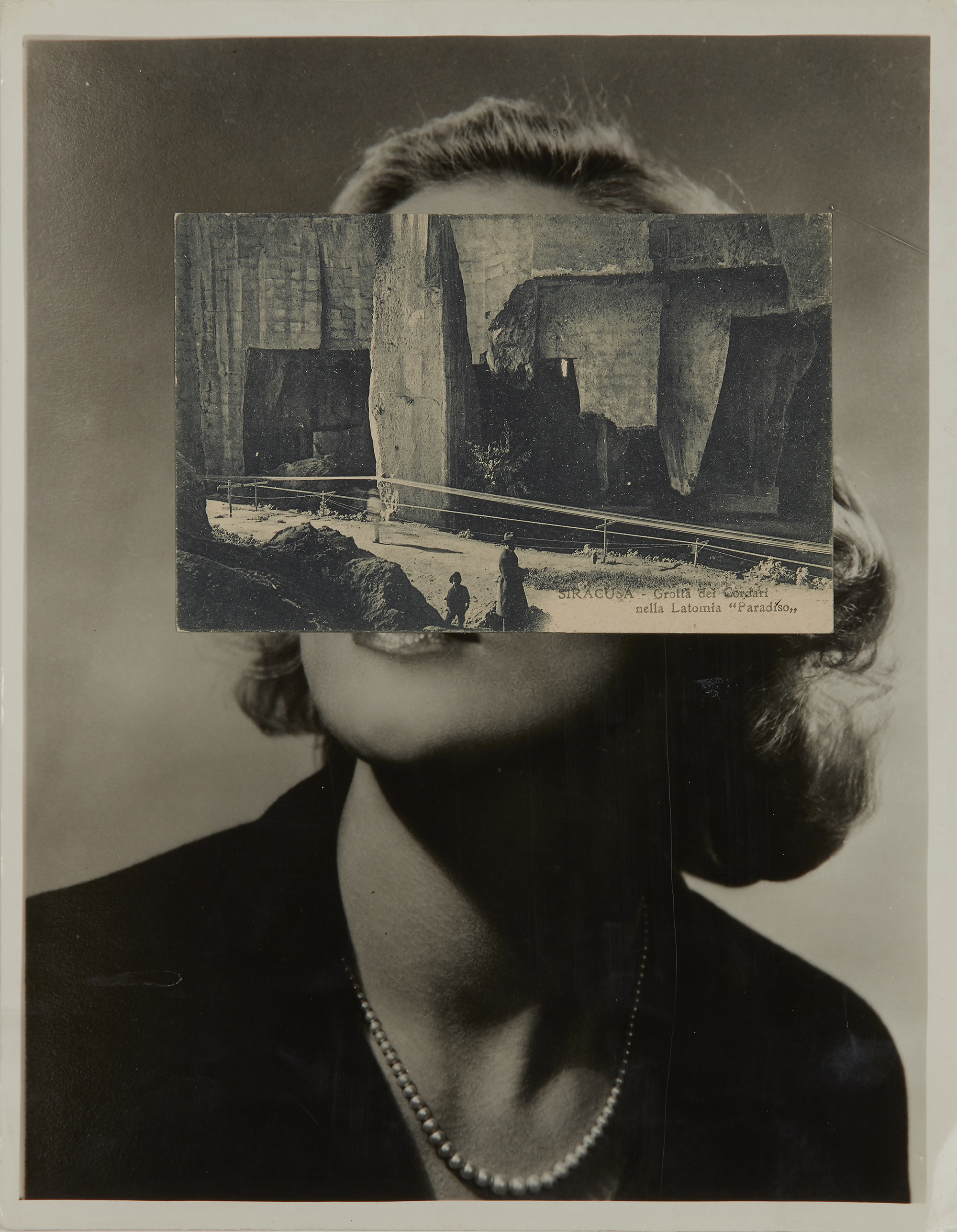 John Stezaker,  British b.1949 -  Mask LXII, 2007;  collage, 25.5 x 20.2 cm (ARR)  Provenance:...