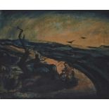 Georges Rouault,  French 1871-1958 - Paysage anime, 1905;  watercolour, gouache and pastel on p...