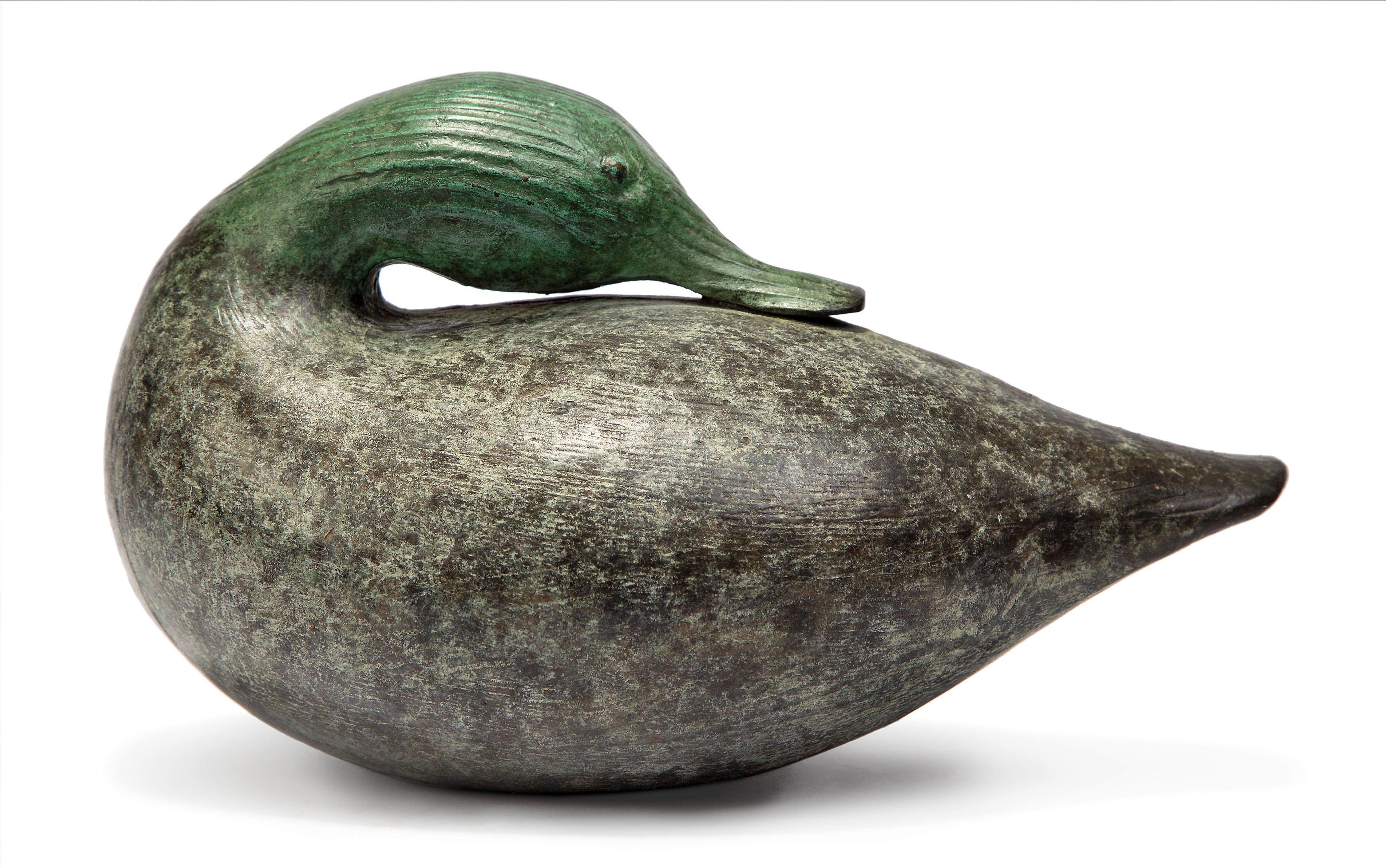 Guy Taplin,  British b.1939 -  Teal, 1993;  bronze, signed, titled, dated and editioned to the ...