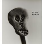 David Shrigley,  British b.1968 -  Stephen Hawking, 2001;  ink on photograph, 31.2 x 28.2 cm (A...