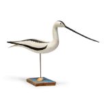 Guy Taplin,  British b.1939 -  Avocet;  wood, metal and shell, signed and titled to the undersi...