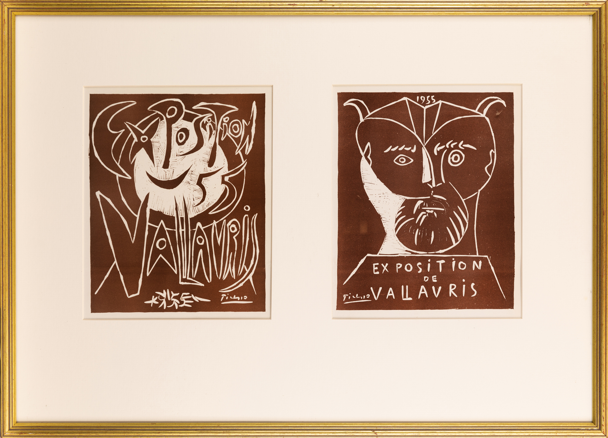 Pablo Picasso, Spanish 1881-1973, Vallauris Exposition 1955, 1959; Vallauris Exposition 1955, 19... - Image 2 of 2