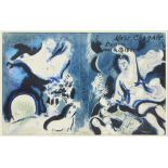 Marc Chagall, French/Russian 1887-1985,  Dessins pour la Bible, 1956-60 (cover for Verve Vol X, ...