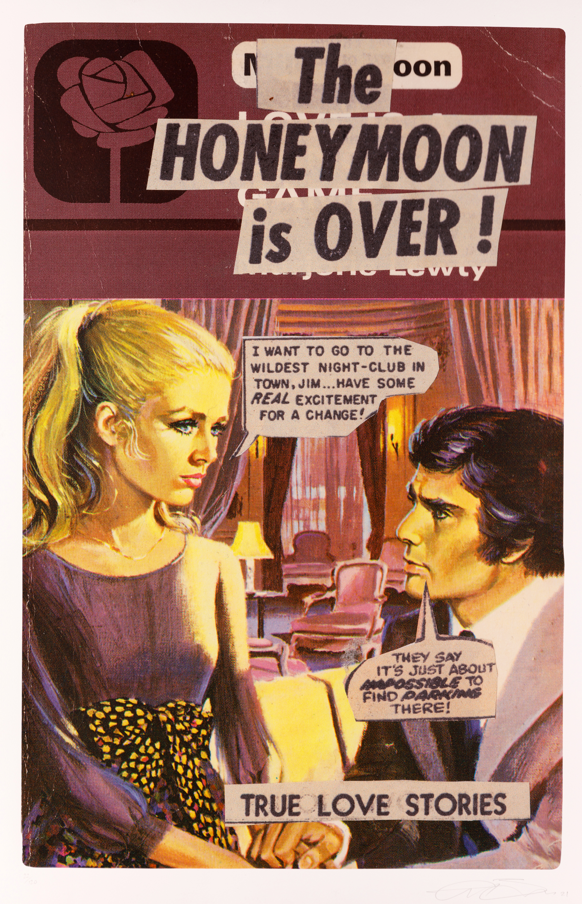 The Connor Brothers, British b. 1968- The Honeymoon is Over, 2021;  giclée with gloss varnish o...