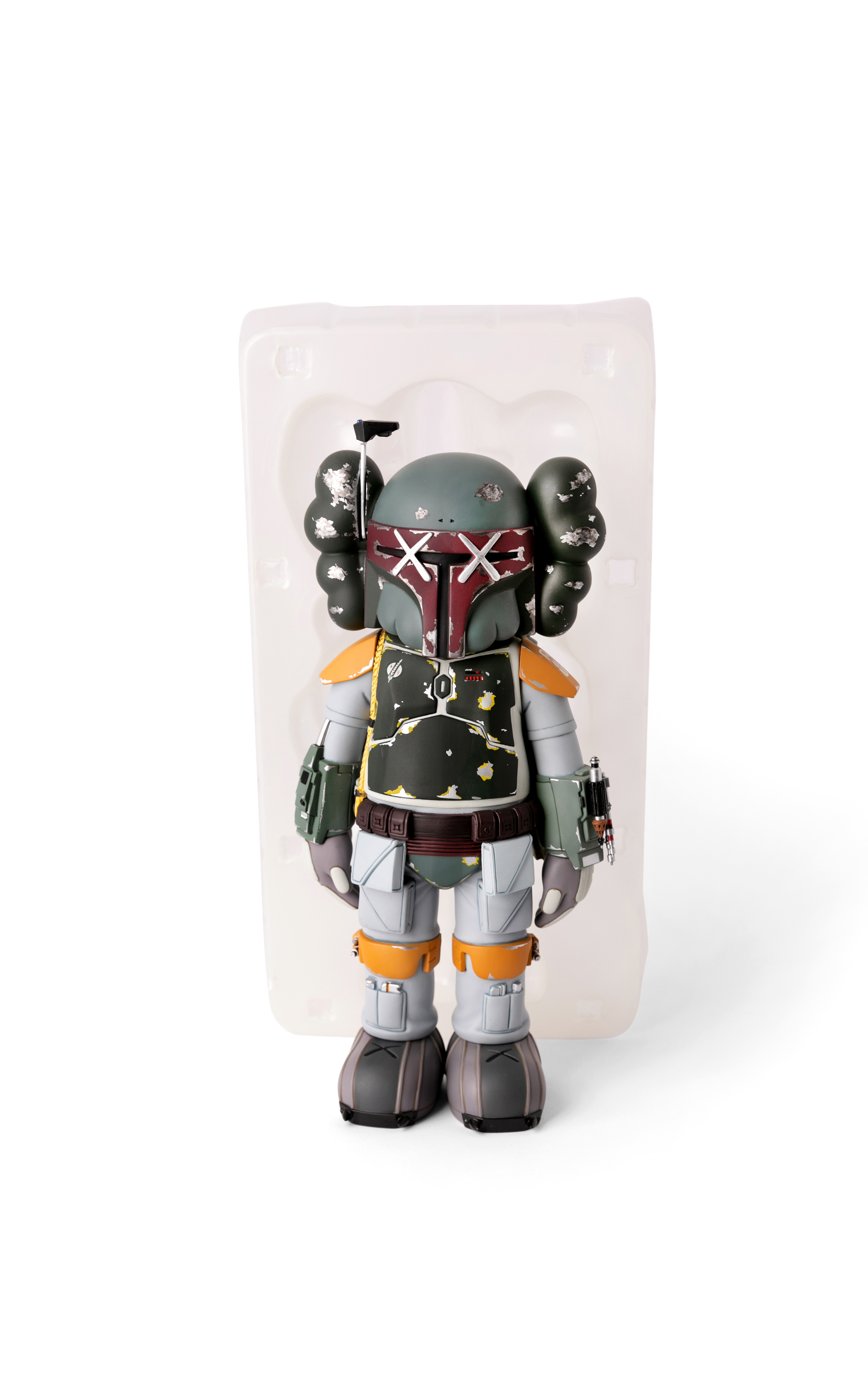 KAWS, American b.1974- Boba Fett, 2013; ( VAT charged on Hammer Price) painted vinyl multiple, ... - Image 2 of 4