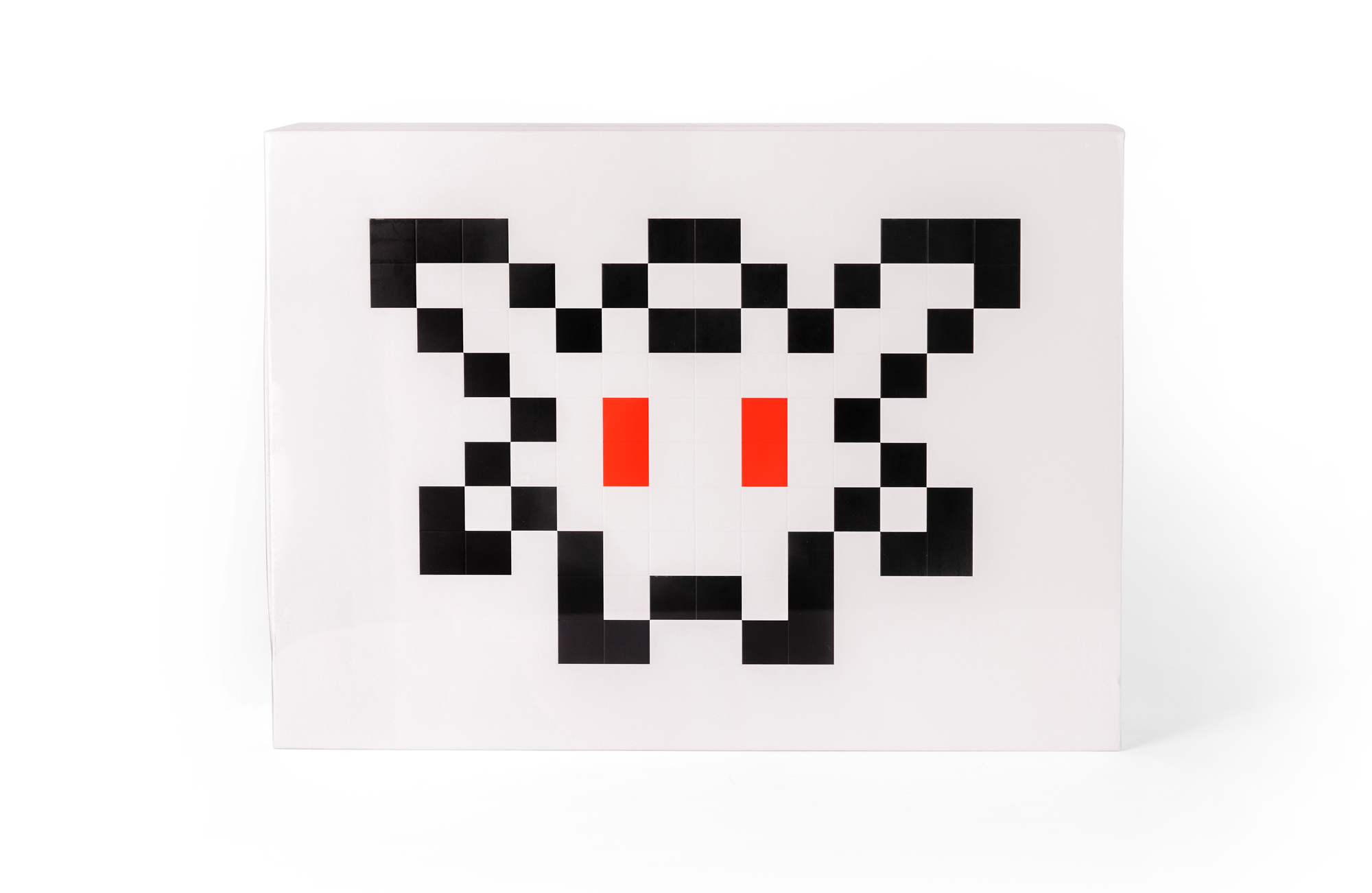 Invader, French b. 1969- 3D Little Big Space; 3D Vinyl sculpture in the original box from the e...