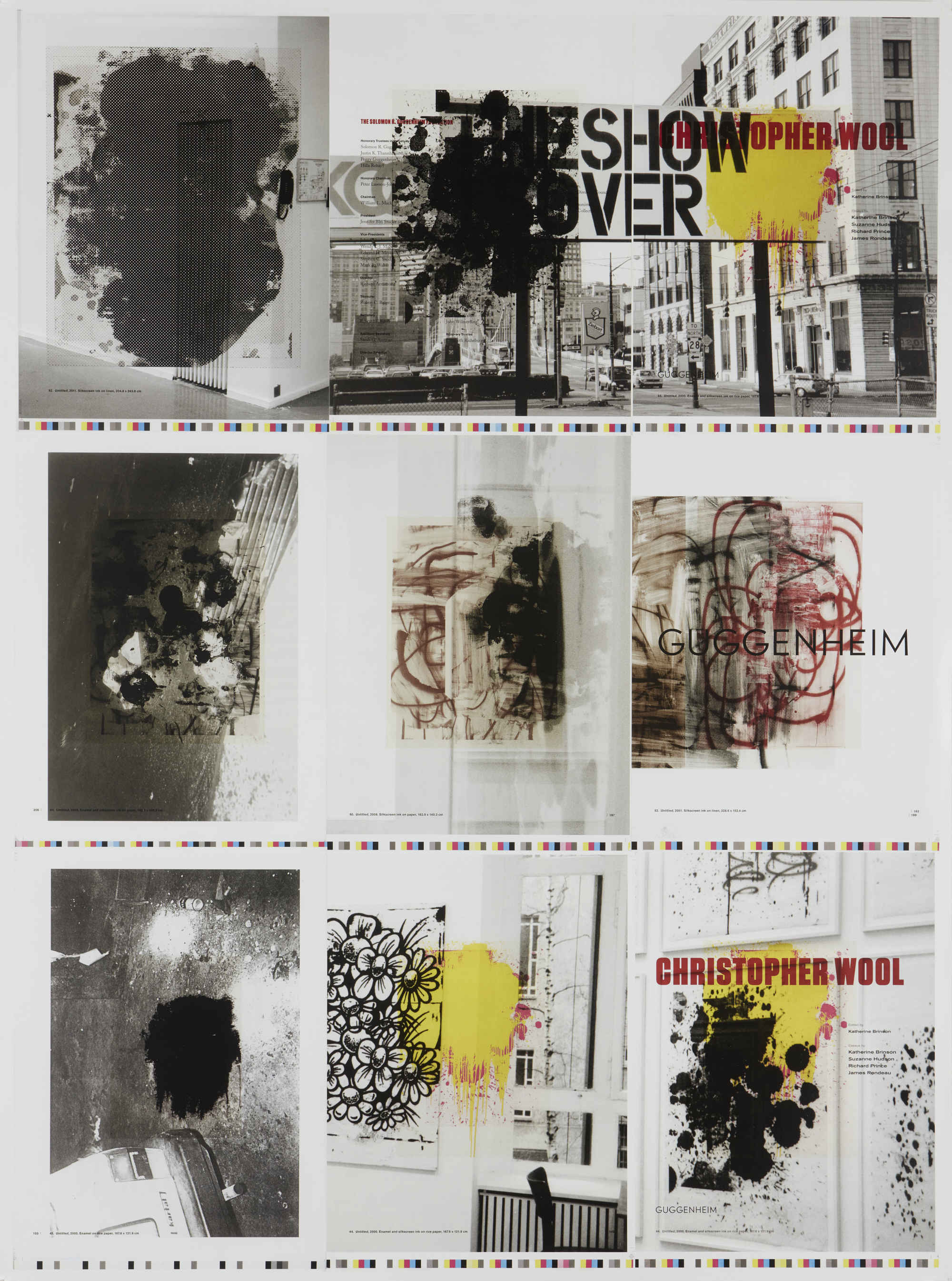 Christopher Wool,  American b.1955-  Why?;  giclée print on wove, numbered 78/89 in pencil,  wi... - Image 3 of 3