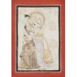 To be Sold without Reserve A Raja and his consort, in the style of Bagta, Devarh, North India, c...