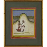 To be Sold without Reserve An amourous embrace, Kotah, Rajasthan, North India, early 19th centur...