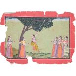 A group of six Rajasthani paintings