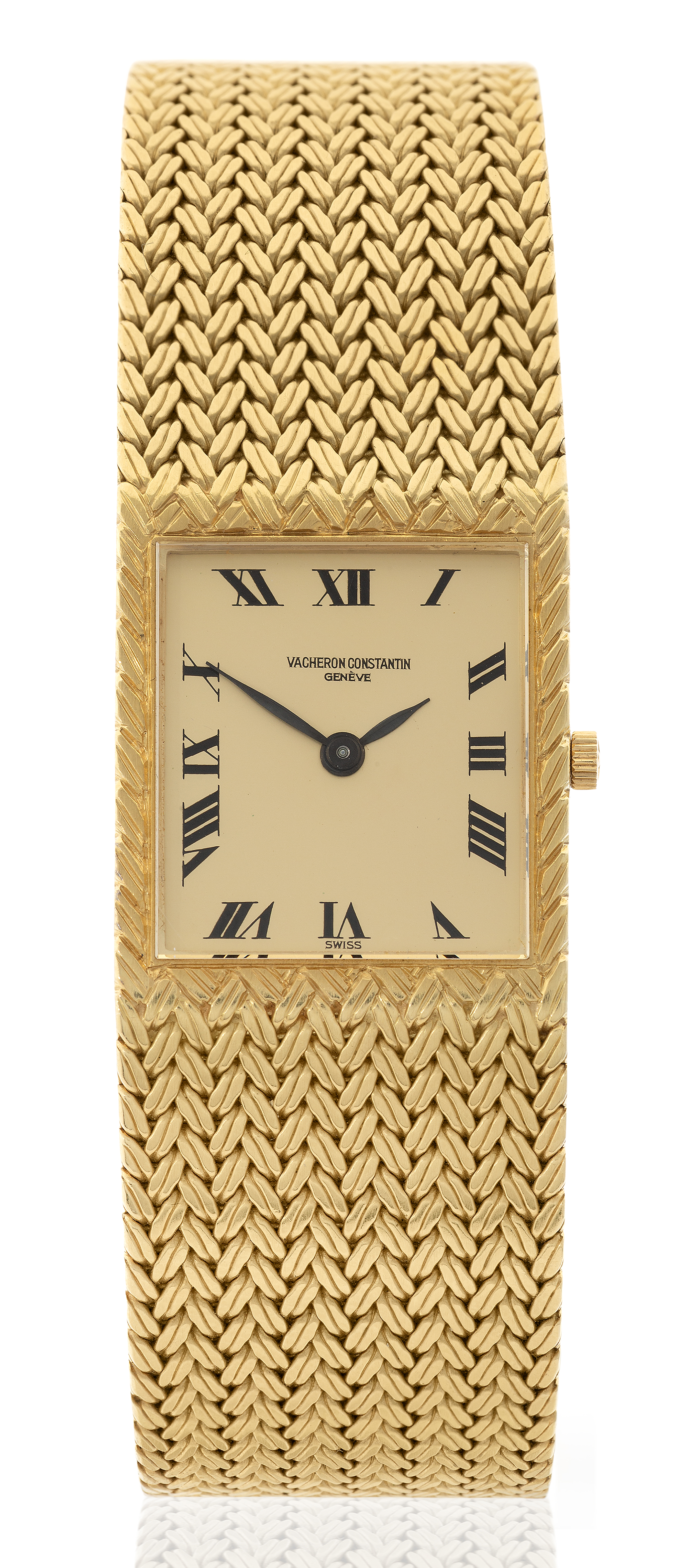 Vacheron Constantin. An 18ct gold manual wind bracelet watch Ref: 33030, Circa 1970 Manual wind C...