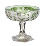 Friedrich Adler (1879-1960) for Walter Scherf & Co.  'Osiris' tazza model no. 587, circa 1900  P...