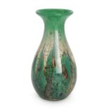 WMF  Ikora vase in green, circa 1935  Glass  Unsigned  29.5cm high