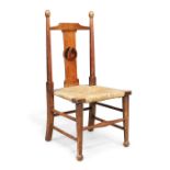 Liberty & Co.  'Nursey Rhyme' children's chair, circa 1905  Oak, rush seat  71cm high, 34.5cm wi...