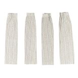 Elissa Aalto (1922-1994) for Artek   Group of scarce early 'H55' pattern curtains, comprising la...