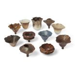 The Studio Works of Deirdre Burnett (1939-2022)  Studio Pottery and Contemporary Ceramics  Six s...