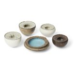 The Studio Works of Deirdre Burnett (1939-2022)  Studio Pottery and Contemporary Ceramics  Four ...