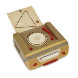 Wilhelm Wagenfeld (1900-1990) for Braun  'Combi' portable radio and record player, together with...