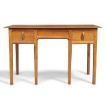 Gordon Russell (1892-1980)  'Lygon' dressing table, 'no. 267', 1925  Oak, figured walnut  Paper ...