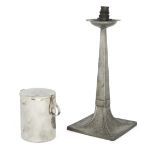 William Hutton and Sons, after a design by Edward Spencer  Arts & Crafts style candlestick conve...