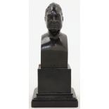 An English cast bronze portrait bust of William IV, by Samuel Parker, inscribed to the front Will...