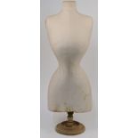A Brevete mannequin by Stockman of Paris, c.1900, with adjustable extending stand, stamped Stockm...