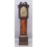 A Scottish mahogany eight day longcase clock, by Alexander Rae, Dumfries, late 18th century, with...