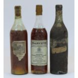 Berry Bros. & Rudd Choicest Cognac Grande Champagne, 1904, a single bottle, together with Harvey'...