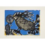 Corneille Guillaume Beverloo, Dutch 1922-2010 -  Bird, 1992; lithograph in colours on wove, sig...