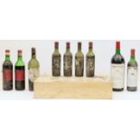 A selection of Bordeaux wines, comprising: Château Latour Premier Cru Classé, a single bottle of ...
