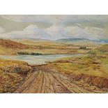 British school,  Early 20th Century,  the Moors, 1928;  watercolour on paper, signed (indistinc...