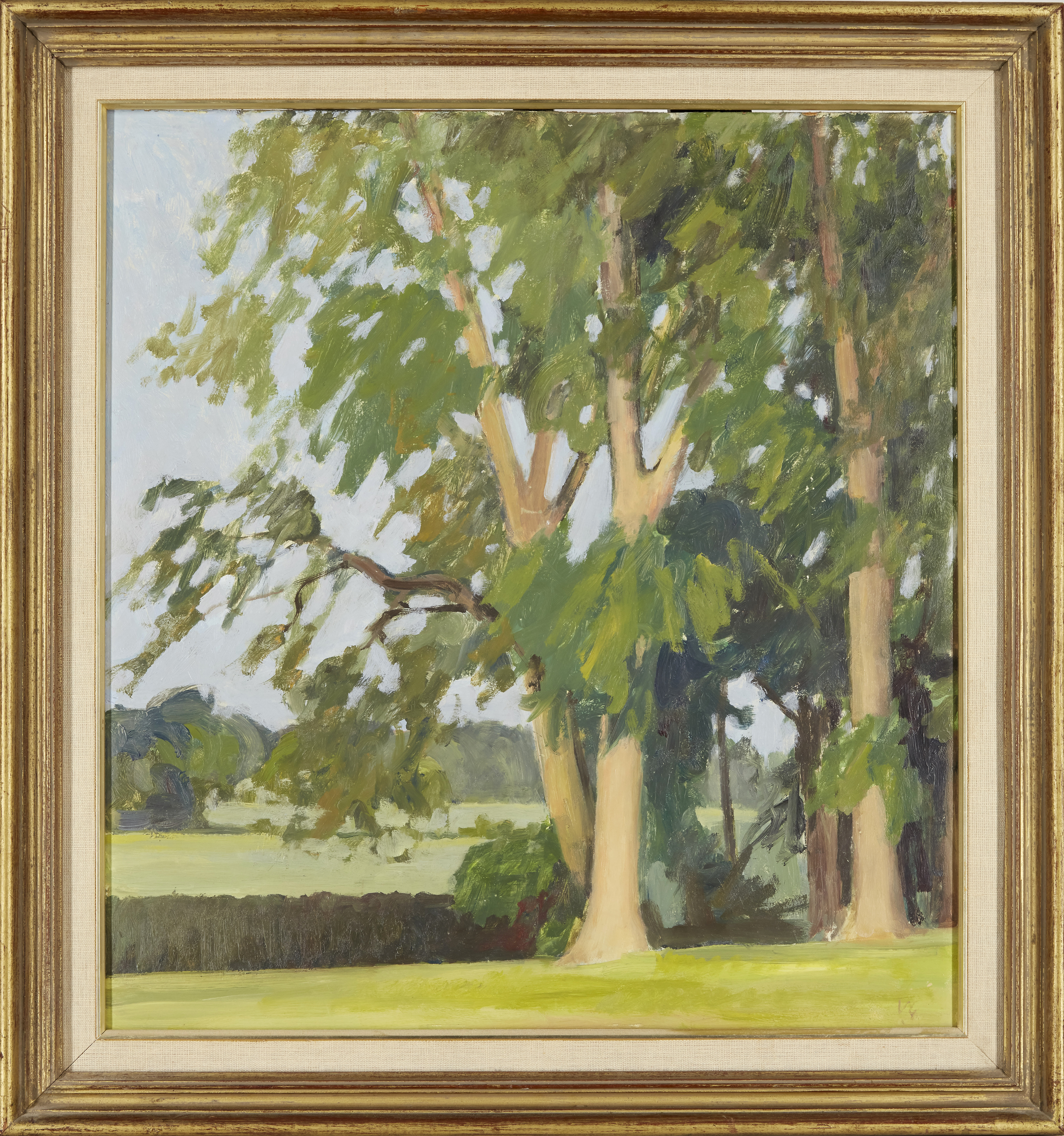 Vita Gollancz,  British 1926-2008 -  High Hall Trees, 1981; oil on board, signed with initials ... - Image 35 of 36