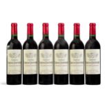 Château Cardinal-Villemaurine Grand Cru Classé, Saint-Emilion, 1966, six bottles (6)