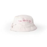Tracey Emin CBE RA, British b. 1963- Always Wanting You (Hat), 2007;  white heavy duty cotton h...