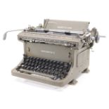 An industrial Remington Rand 'Remington C' typewriter, c.1940s, approx. 29 x 35 x 35cm